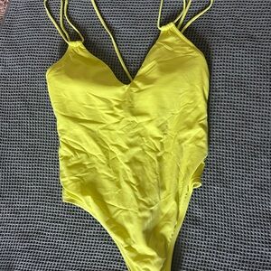Target Yellow One Piece Swimsuit Sleek Design